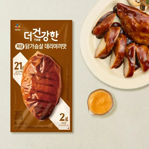 더건강한 저당 닭가슴살 데리야끼맛 120g