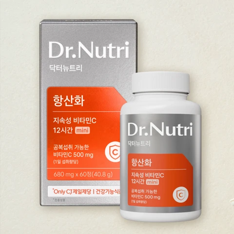 닥터뉴트리 12시간 지속성 비타민C 680mgX60정(60일분)