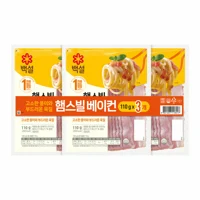 백설 햄스빌 베이컨 110g*3