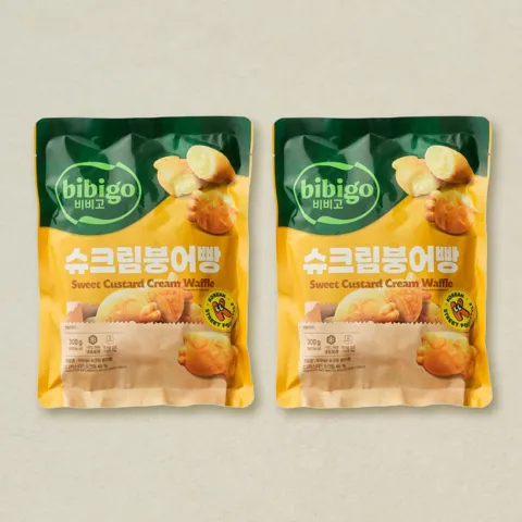 비비고 슈크림 붕어빵 300gX2개