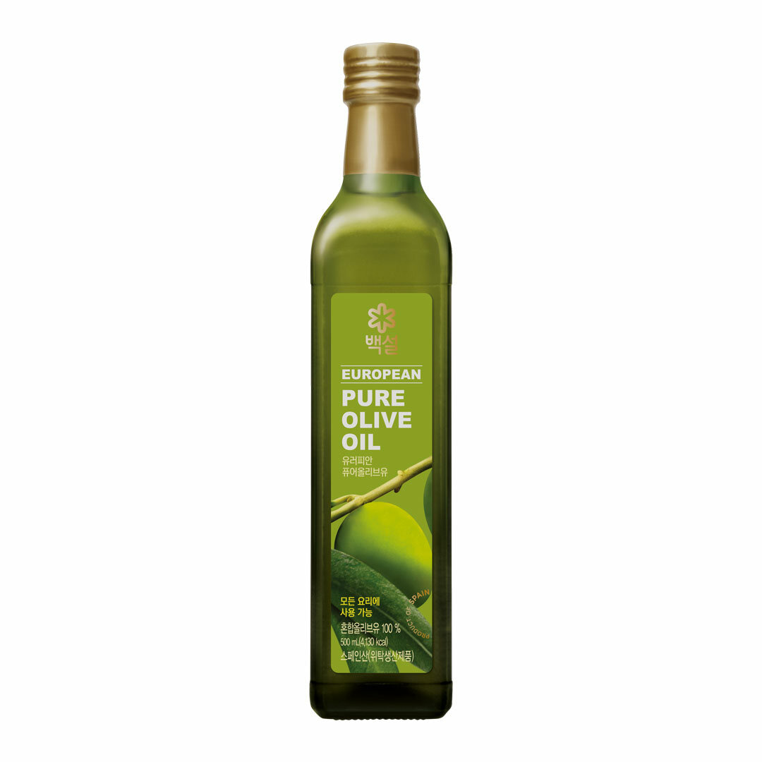 백설 유러피안 퓨어 올리브유 500ml