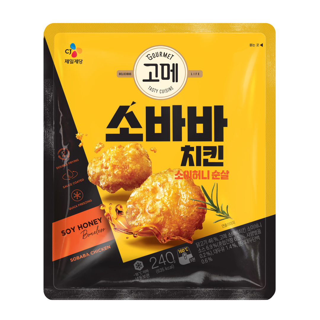 [1+1]고메  소바바치킨 소이허니 순살 240g