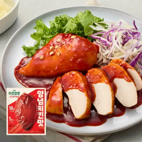 더건강한 소스 닭가슴살 양념치킨맛 100g