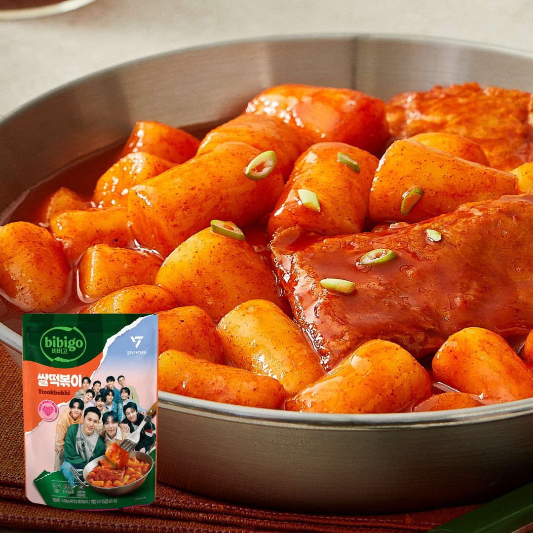 [비비고|세븐틴]비비고 쌀떡볶이 495g(냉동)