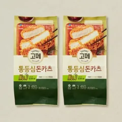 고메 통등심 돈카츠 450g, 2개