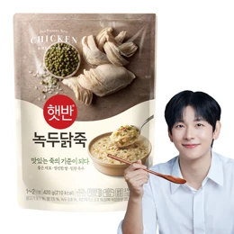 햇반 녹두닭죽 420g