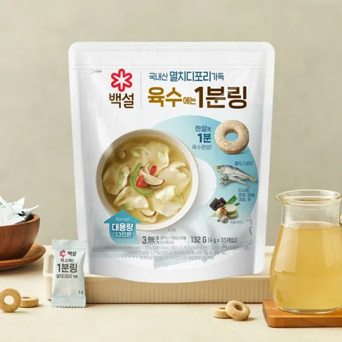 [1+1]백설 멸치디포리 육수에는 1분링 132g