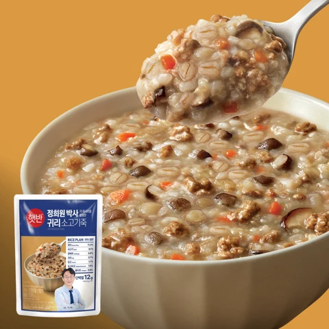 햇반 귀리소고기죽 420g