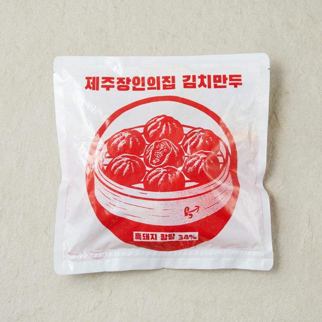 제주 장인의집 김치만두 350g