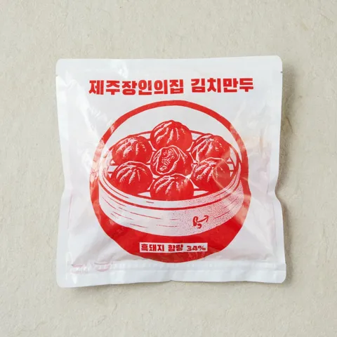 제주 장인의집 김치만두 350g