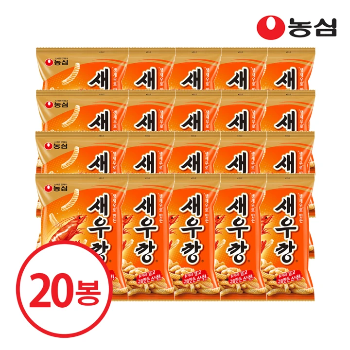 농심 새우깡 90g x 20봉