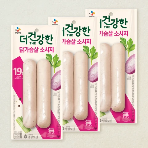 [3+3]더건강한 닭가슴살 소시지120g