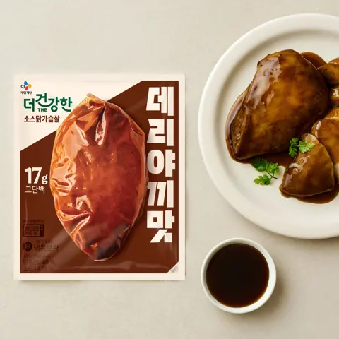 [무료배송]더건강한 닭가슴살 데리야끼 100GX10개