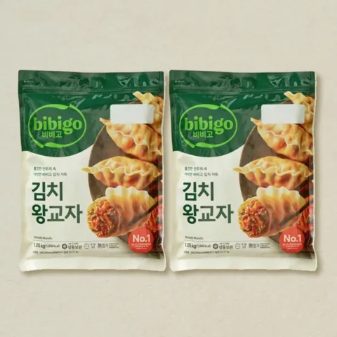 [첫구매전용]비비고 김치왕교자 1.05kgX2개