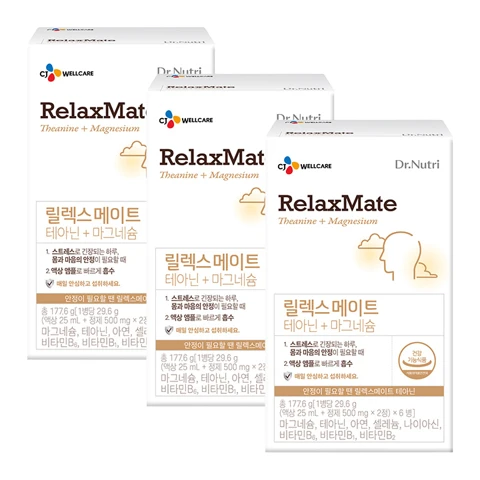 닥터뉴트리 릴렉스메이트 6입X3개(소비기한 : 2026-07-13)