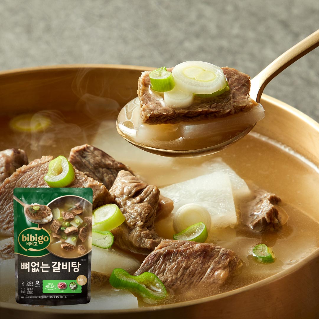 [2인분] 비비고 뼈없는 갈비탕 700g(냉동)