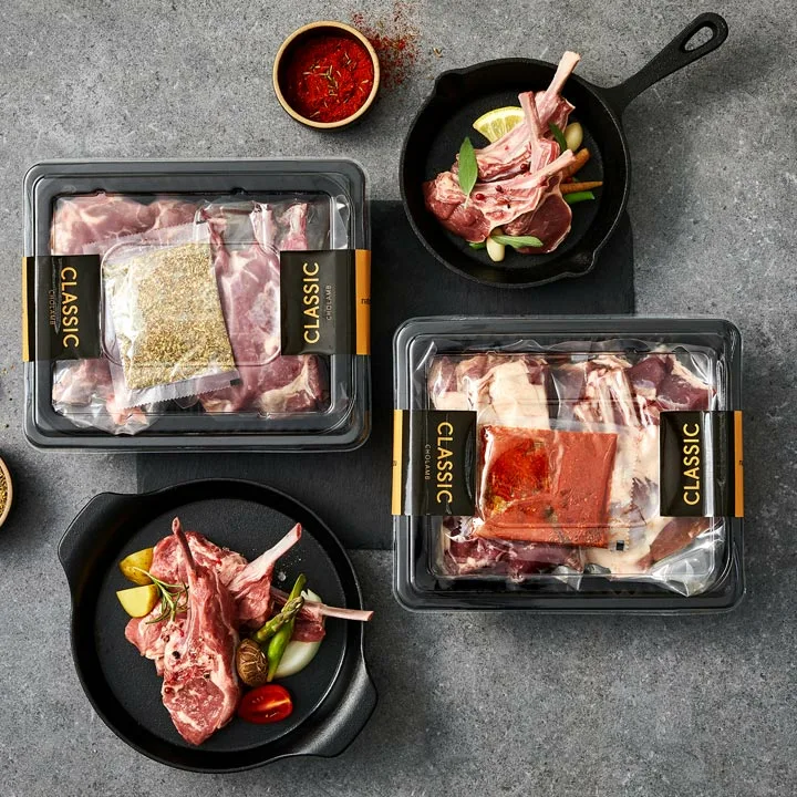 [26추석 선물세트]양갈비 선물세트 1호(프랜치랙600g+숄더랙600g+시즈닝2종)
