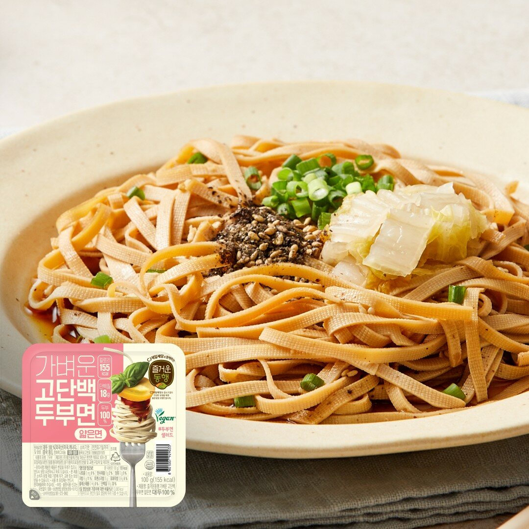 즐거운동행 가벼운 고단백 두부면(얇은면) 100g
