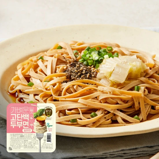 즐거운동행 가벼운 고단백 두부면(얇은면) 100g