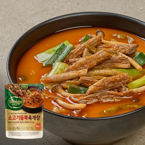 비비고 소고기듬뿍 육개장 460g