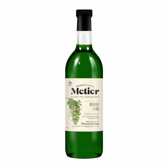 메티에 청포도시럽 750ML