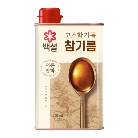 [1+1]백설 고소함가득 참기름 500ml