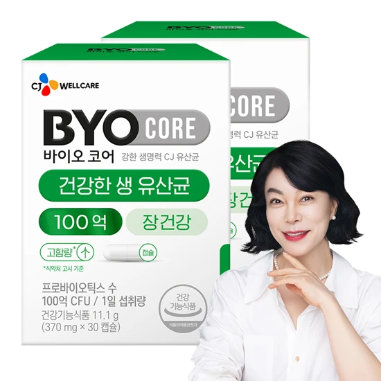 바이오코어 건강한 생유산균 100억(캡슐)(1개월)X2개