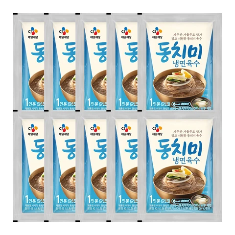 [500개한정][쟁여야든든냉면육수]동치미 냉면육수 300g x 10개