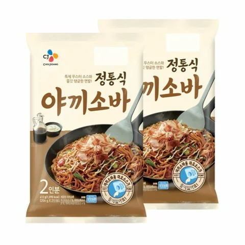 정통식 야끼소바 2인분 412gX2개