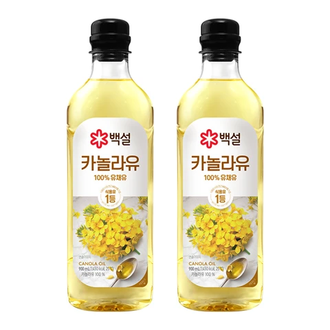 백설 카놀라유 900mlX2개