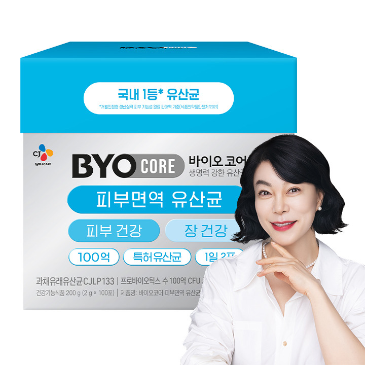 바이오코어 피부면역 유산균 100포(1일 2포)