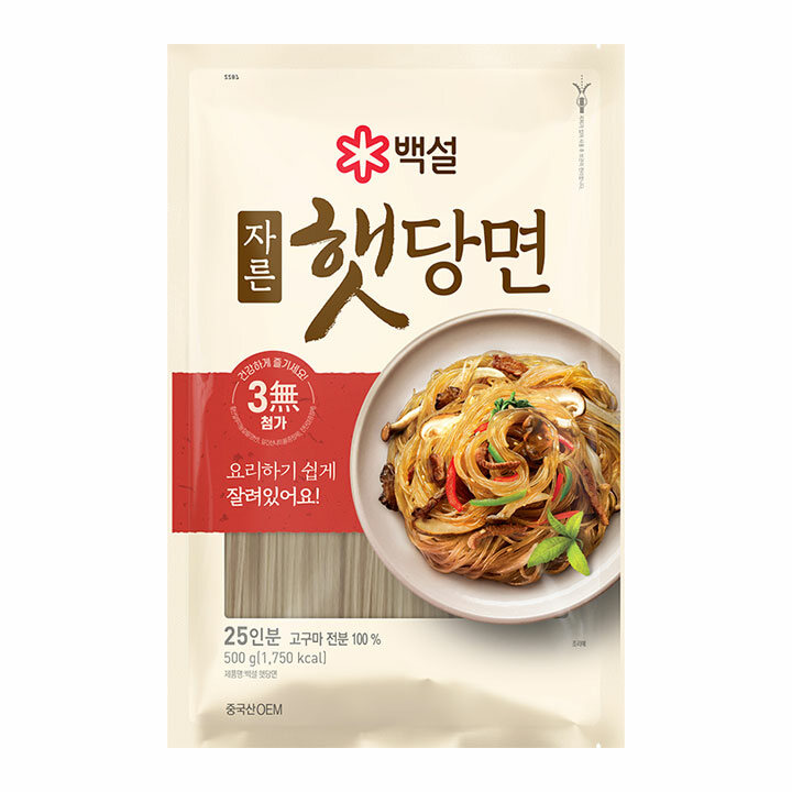 백설 자른햇당면 500g