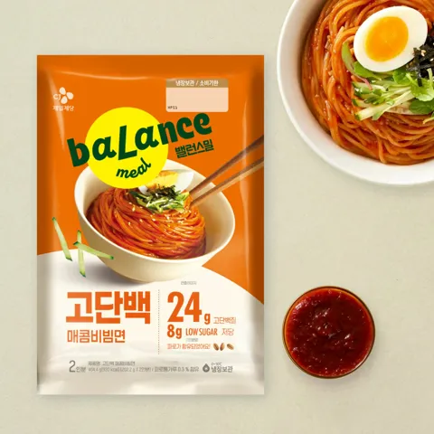 밸런스밀 고단백 매콤비빔면404.4g