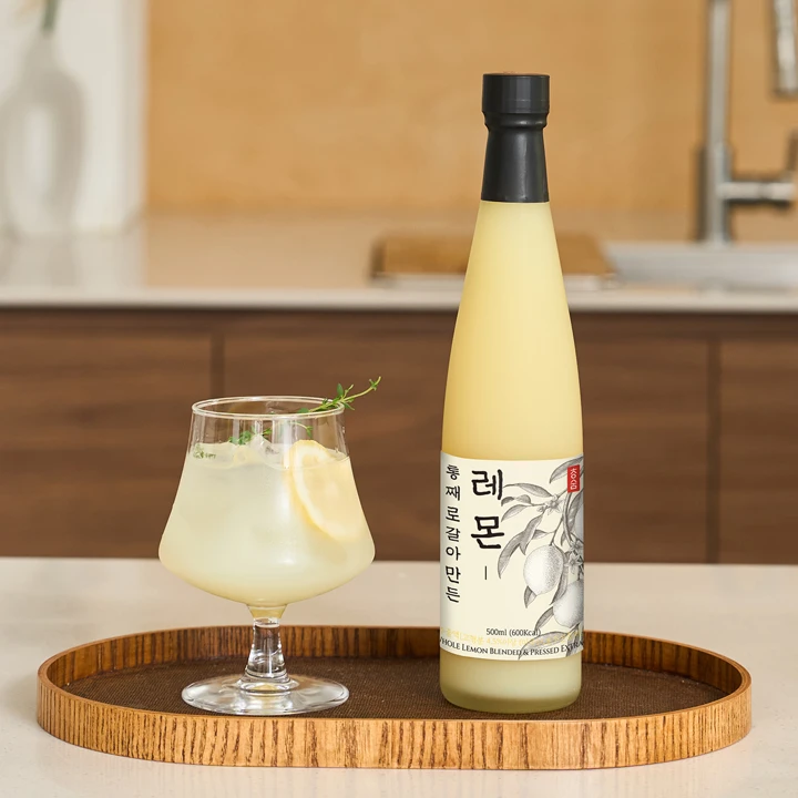 [26추석 선물세트]통째로 갈아만든 레몬500ml 선물세트 1호