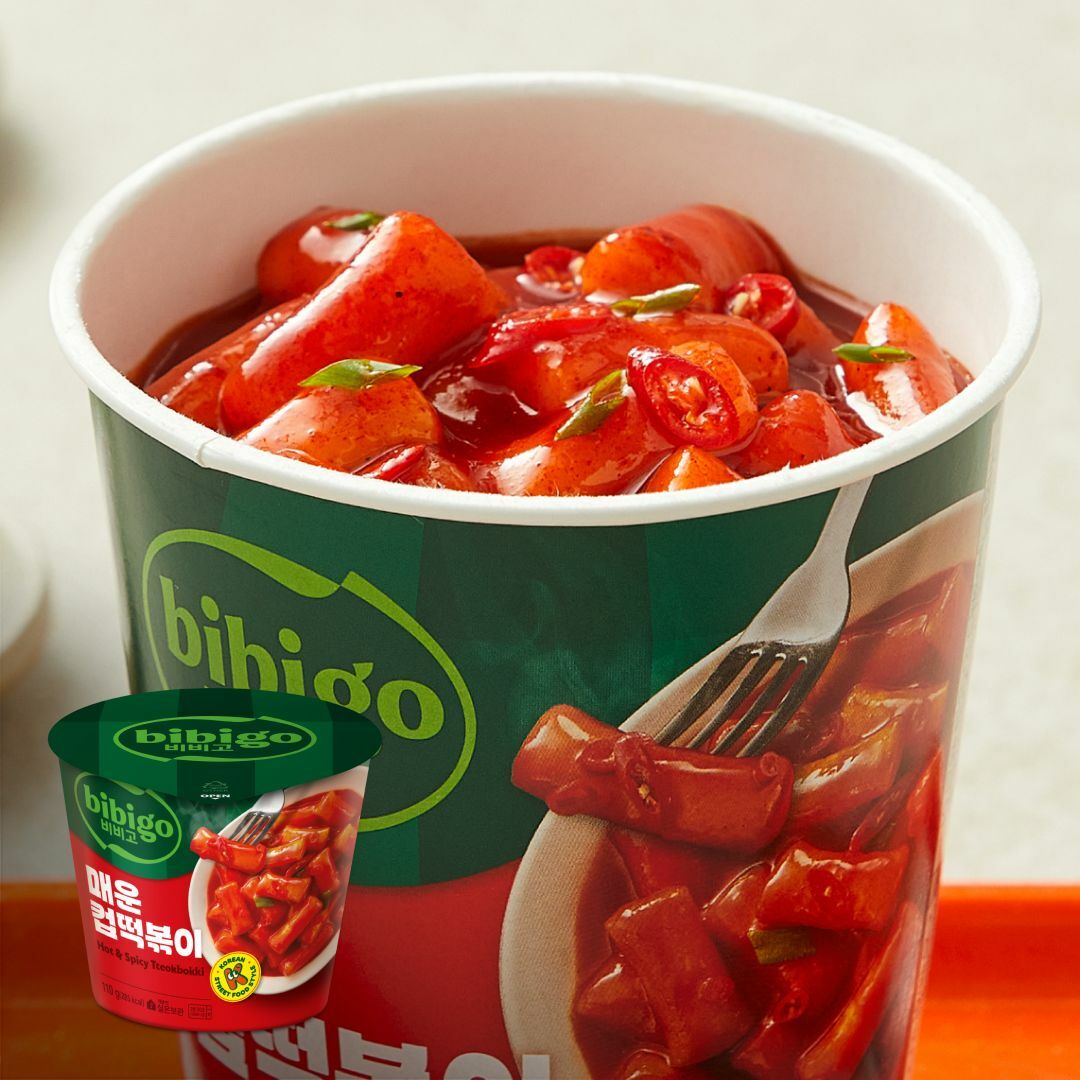 비비고 매운 컵떡볶이110g
