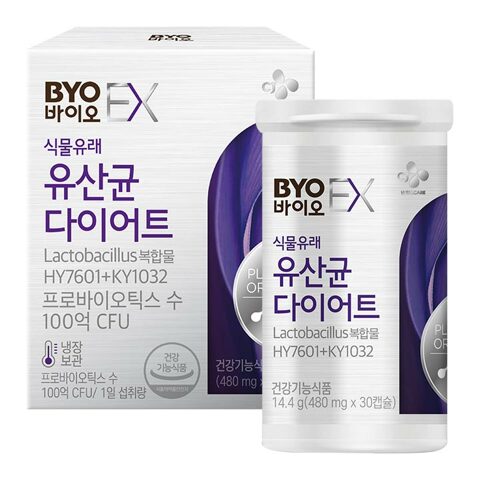 BYO 식물유래 유산균 다이어트 30캡슐