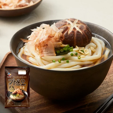 가쓰오우동 2인분 466.6g