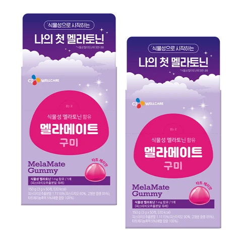 멜라메이트 구미(50입)X2개