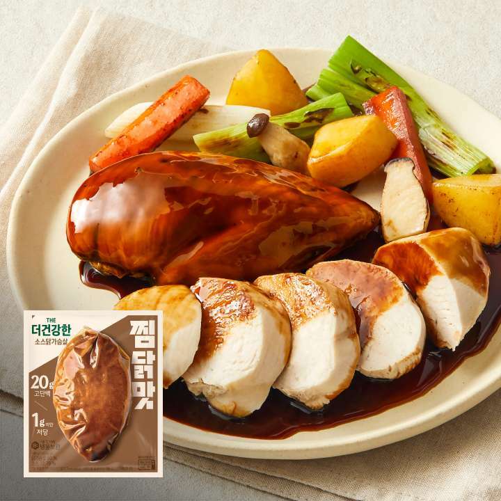 더건강한 소스 닭가슴살 찜닭 100g