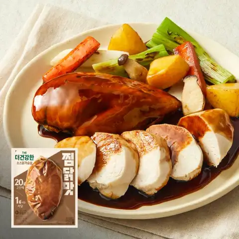 더건강한 소스 닭가슴살 찜닭 100g