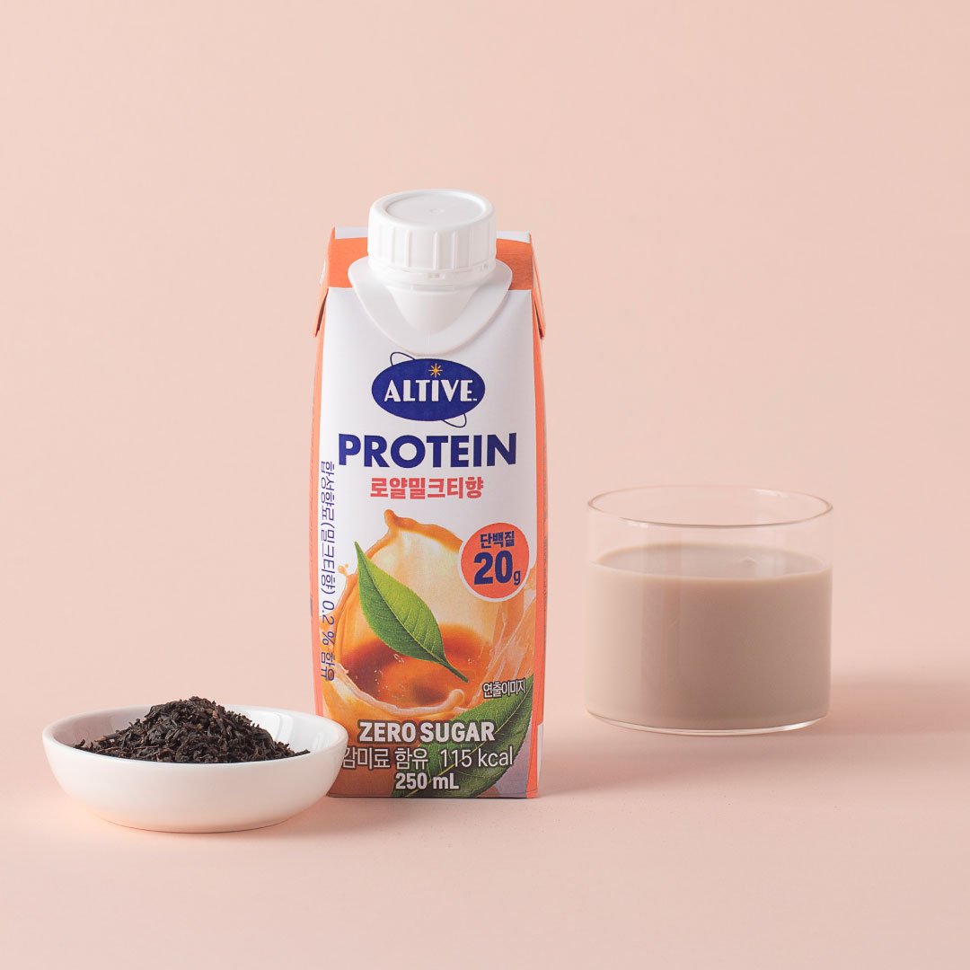 얼티브 프로틴 로얄밀크티 250ML