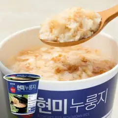 오쌀미X햇반 현미 컵누룽지 30g