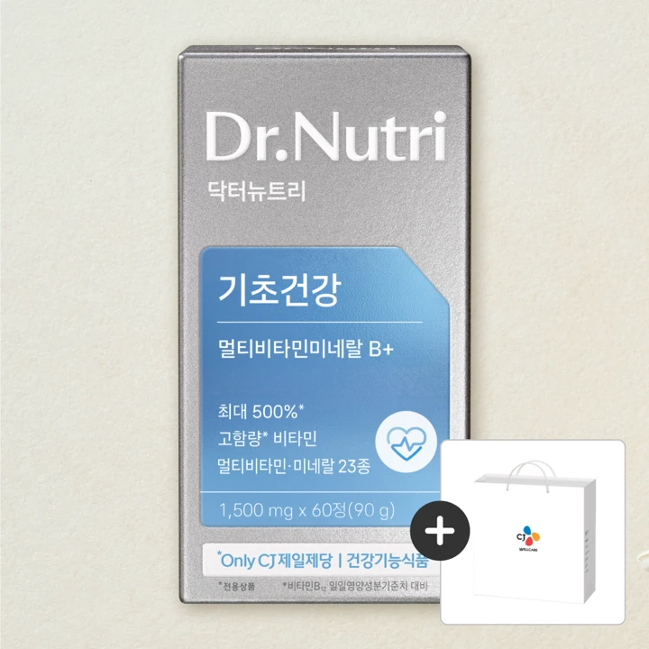 닥터뉴트리 멀티비타민미네랄 60정, 6개(360일분)