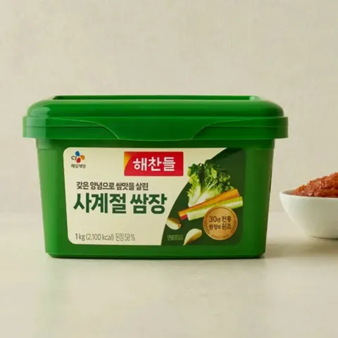 [무료배송]해찬들 사계절쌈장 1kgX6개