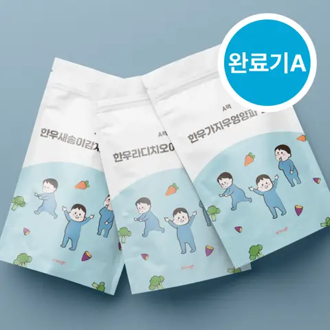 이너프 이유식 밀키트 완료기 A팩 2.64kg (10팩/30끼)