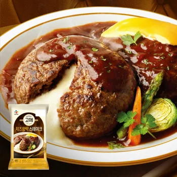 고메 치즈함박스테이크 465g