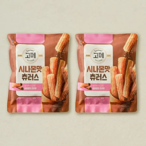 고메 시나몬 츄러스 262.5gX2개