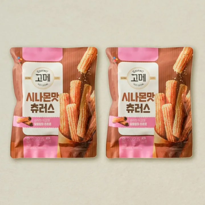 고메 시나몬 츄러스 262.5gX2개
