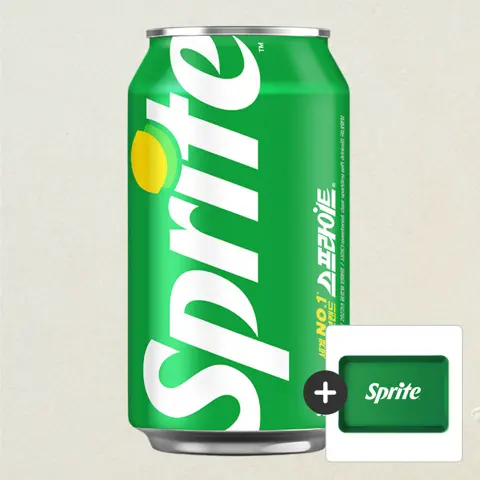 스프라이트 350ml X24 + [증정]스프라이트 쟁반