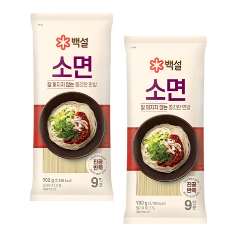 백설 소면 900g X 2개